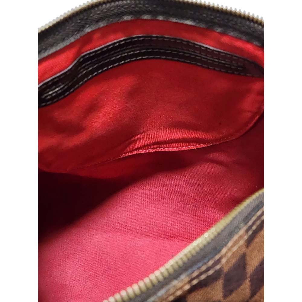 LOUIS VUITTON Damier Canvas Speedy 30 Bag Brown - Picture 13 of 14